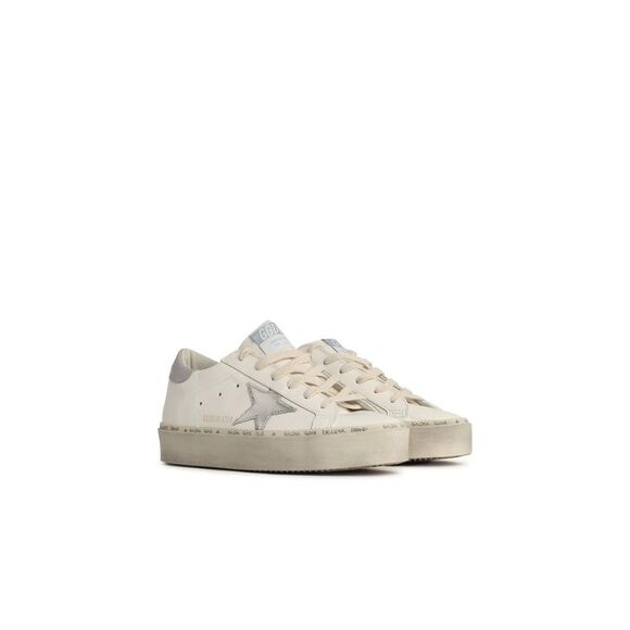 Golden Goose 'Hi Star' White Leather Sneakers Women - Picture 2 of 3
